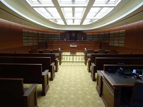 modern courtroom web